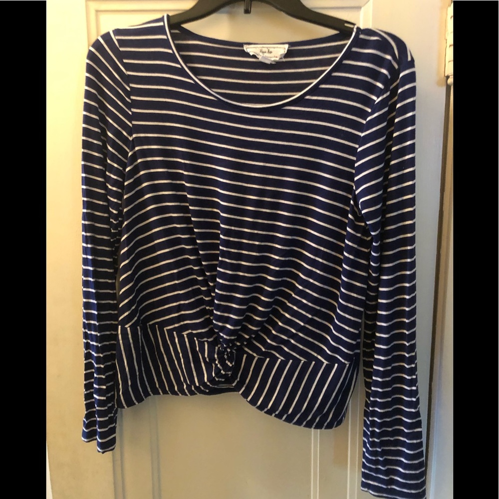Long Sleeve Striped Shirt